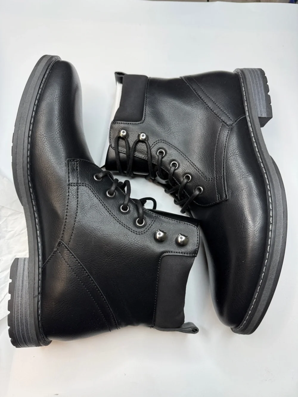Club Room Men's Westin Lace-Up Boots- Size 11M